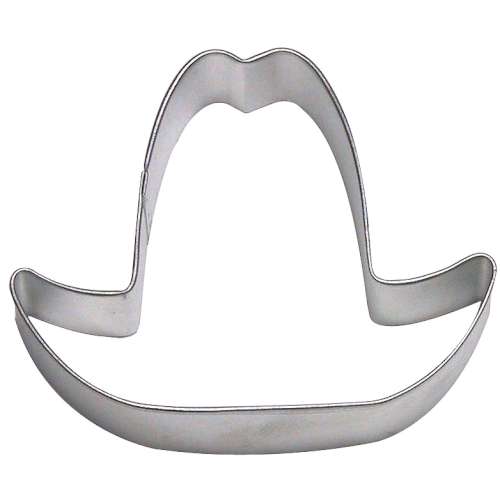 Cowboy Hat Cookie Cutter - Click Image to Close